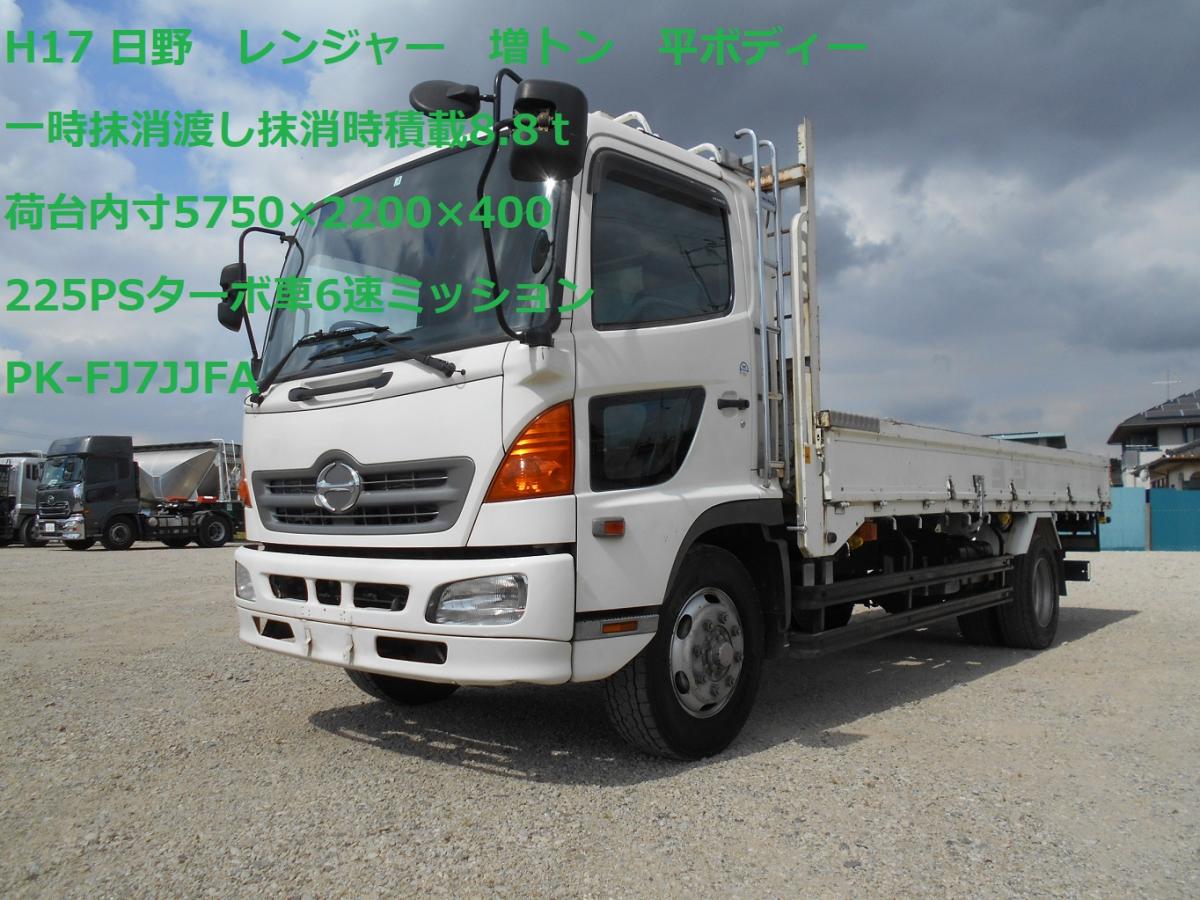 Truck Bank Com Japanese Used 41 Truck Hino Ranger Pk Fj7jjfa For Sale