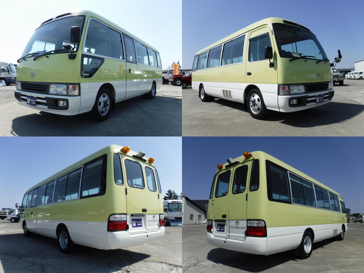 中古バス トヨタ コースター コースター 福祉車輛 Lx 車いす6台ﾘﾌﾄ付き12人乗り 中古トラック詳細 中古トラック トレーラー バスの情報なら トラックバンク