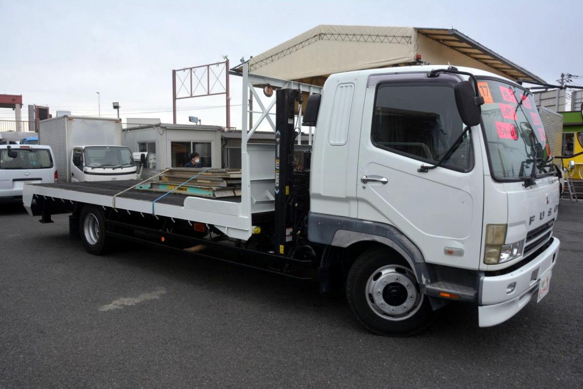 Japanese Used 91 Truck Mitsubishi Fuso Fighter Pj Fk61flz For Sale Japanese Used Trucks Used Buses Exporter Truck Bank Com